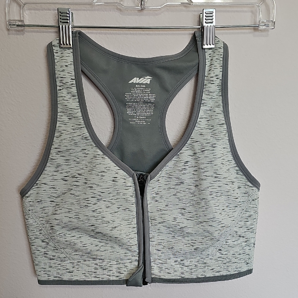 Avia Women's Gray Sports Bra